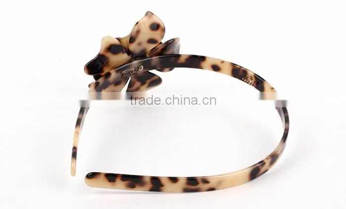 Fashion girl hair bands lovable headband / flower hair headband