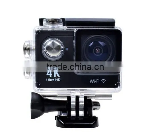H9 4k ultra-hd action cam 1080P Zoom Time Lapse Helmet camcorder DV Video wireless sport action camera 4k with Remote control