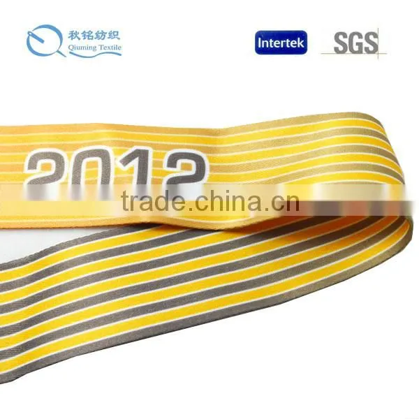 2015 New style garment use widely applied durable yarn print tape
