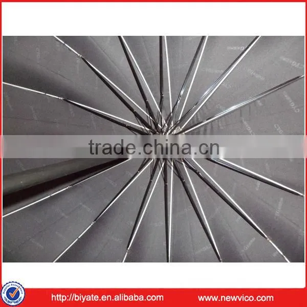 Custom Straight Auto Open Promotion Umbrella