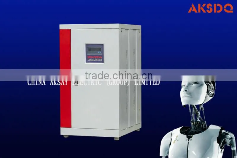 CE ISO ROHS approved 200KVA automatic industrial three phase voltage regulator