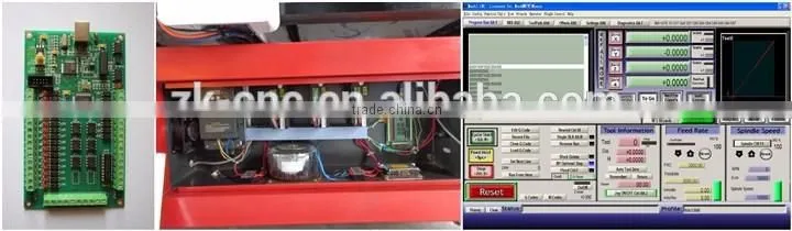 3200W High Performance Precision Type Engraving Machine CNC Router 1212 With DSP Offline Control Dust Collector OEM Available