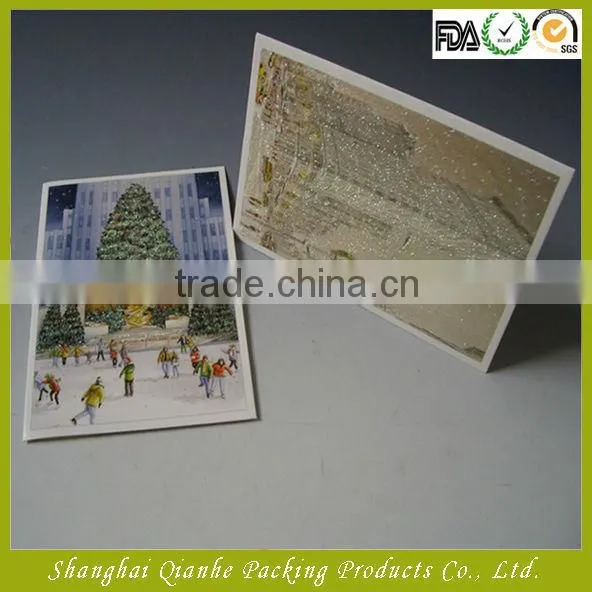 folding invitation card,OEM greeting card in China
