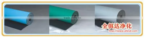 Chemical and Abrasion resistant Non-skid Premium Rubber ESD Mat