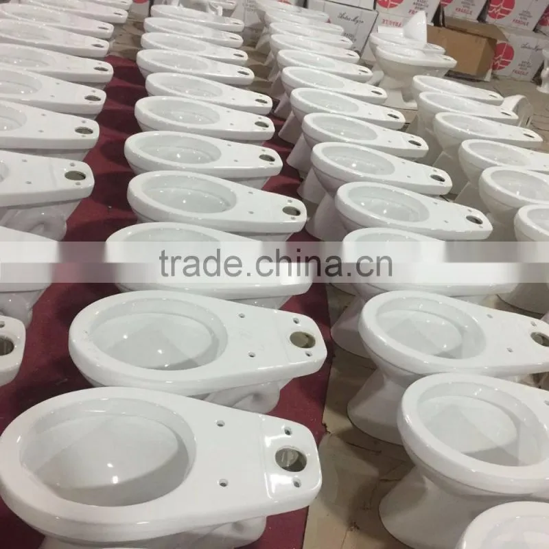 wc toilet two piece toilets ceramic siphonic s trap 300mm with slow down seat cover wc toilet bowl Y801