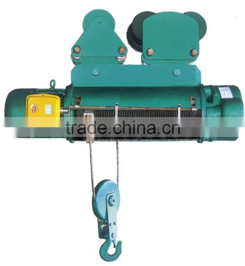 2 ton small wire rope electric hoist