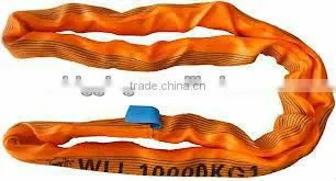 nylon/ polyster/soft round webbing sling made in China