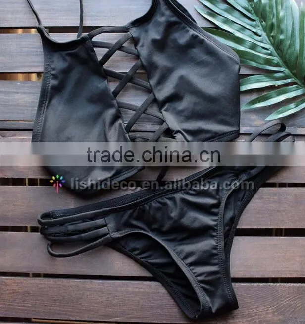 Latest Nude bandage net bikini