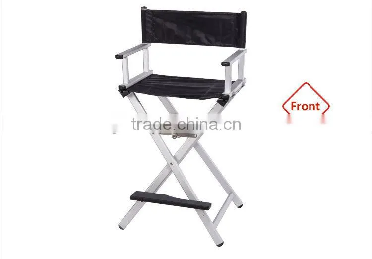 Aluminum Luxury Hairdressing Portable Artist Professional Makeup Chair