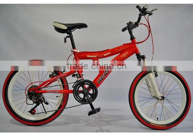 Children's Bicycles 20-Inch V-Brake 12 Shift Car The New Full-Suspension Mountain Bike For Children Sell Like Hot Cakes!