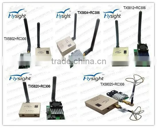 H1770 Factory Price Durable 5.8GHz AV Transmitter Flysight TX506 With 40CH Race band Transmitter