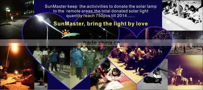 Economic Design, Full +Half Power 12 Hrs solar power energy street light pole