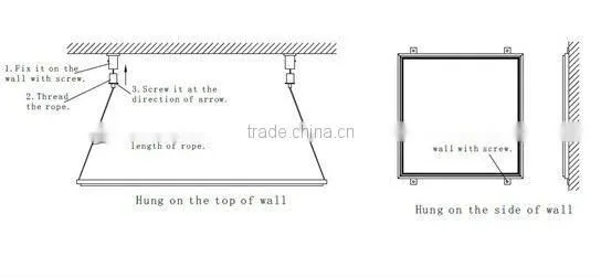 HT-LEDPL36B Led panel light 1200*300mm 36w