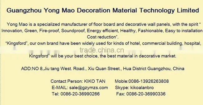 high quality waterproof click flooring for hospital