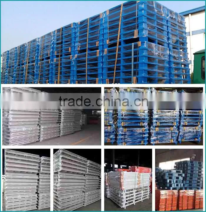 Steel pallet returns