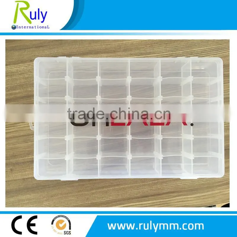 Promotional Colorful High Quality 36 Compartment Pill Box