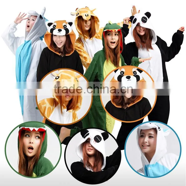 New Jump Freely with Kangaroo Adult Animal Full Body Pajamas Party Costume