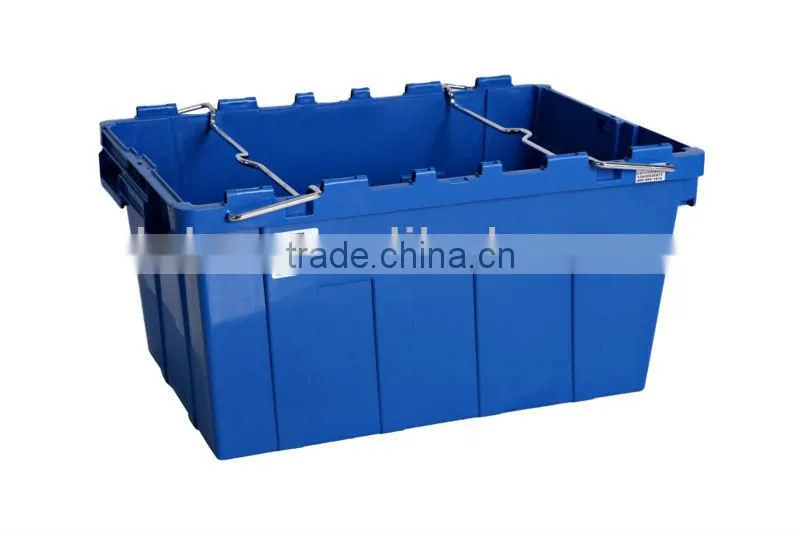 N-6040/320DS - Transparent Plastic Box with Bars