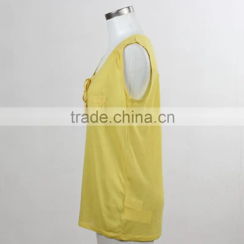 F5S15166 Plain Tank Top for Women