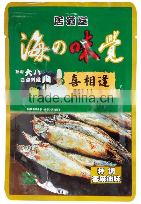 Seasoned Capelin Seafood Snack