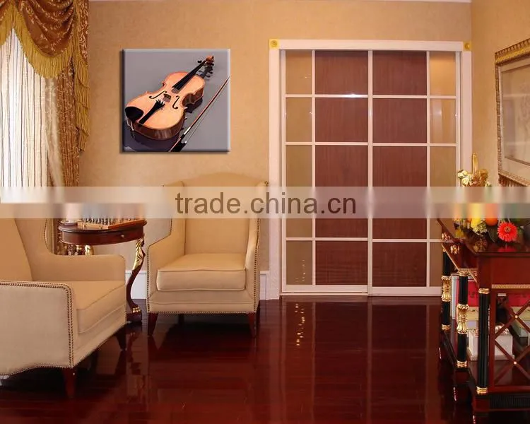 Decorative Wall Hanging Art Abstract Violin Oil Painting