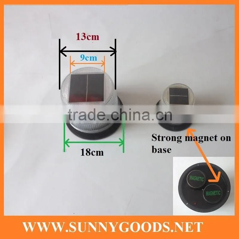 8pcs led solar powered blinking light