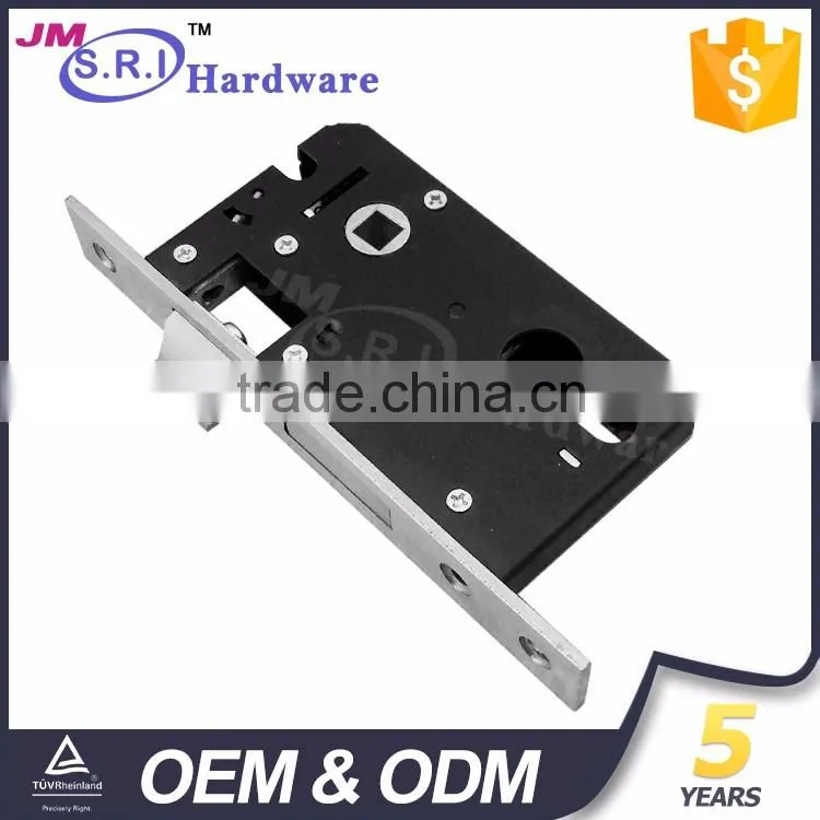 45 backset black color small mortise lock