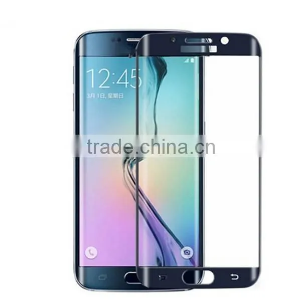 color tempered glass screen protector full cover for samsung s6 edge