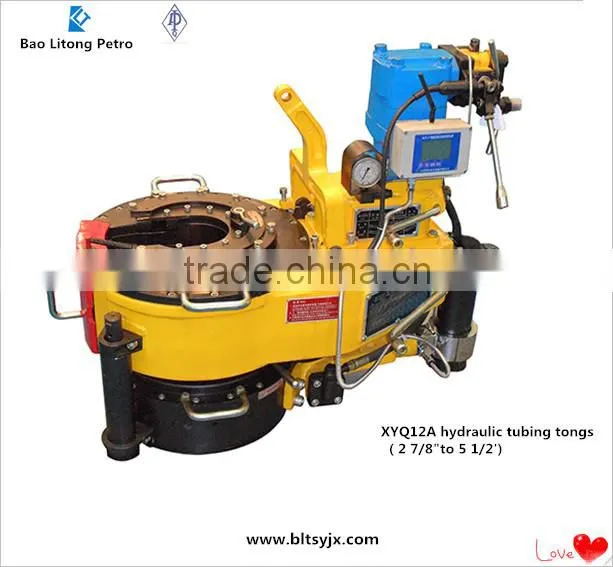 China manufacturer! XQ114/6YB hydraulic tubing and casing power tong with high quality