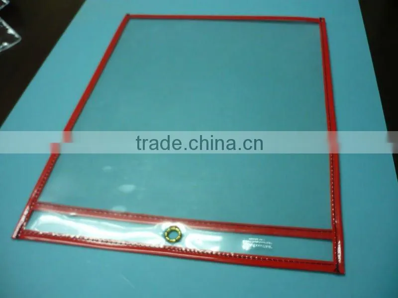 2012 vintage transparent pvc packing bag