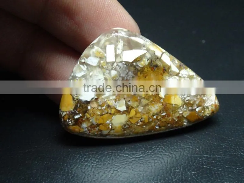 Semi-precious Brasitait Mokite Gemstone Cabochon Gemstone Oval cut