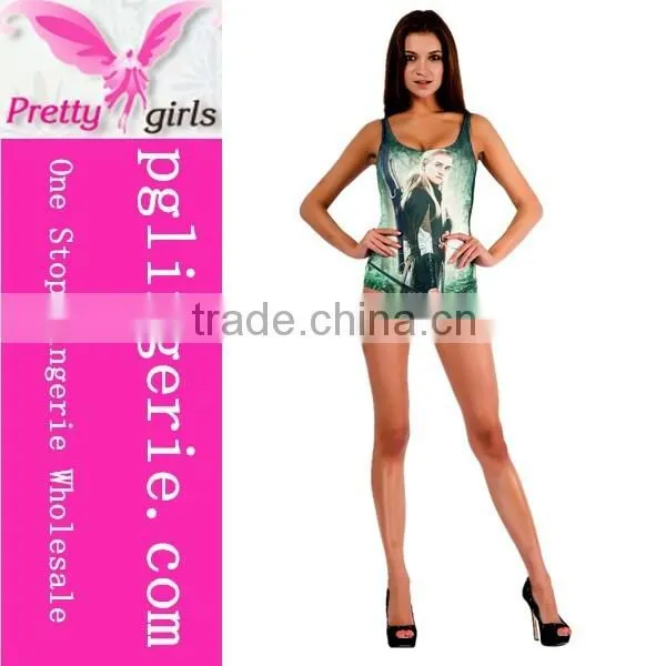 OEM custom sublimated Pretty One Piece Swimsuit