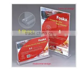 Acrylic Sign Holder