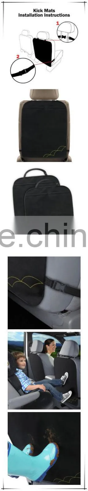 Dirt resistant online shopping Oxford Cloth Car Kick Mats