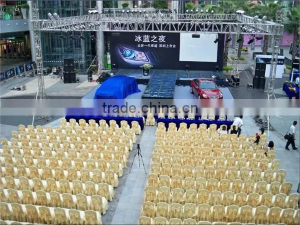 Outdoor event aluminium stage truss system