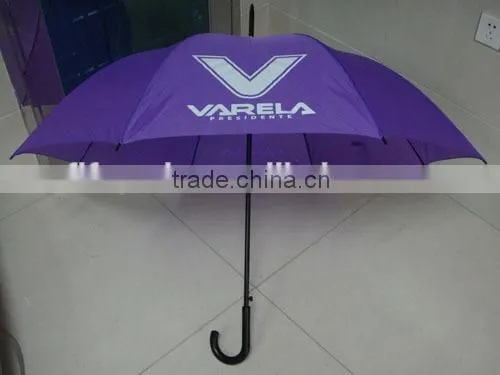 black long shaft promotional golf umbrella