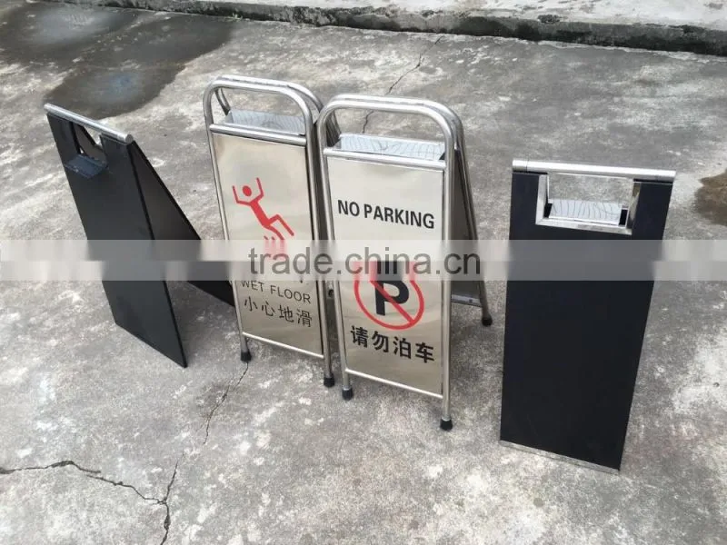 Homestar Christmas Hotel Lobby Display Folding Warning Caution Wet Floor Sign Board and Folding Floor Warning Sign Board