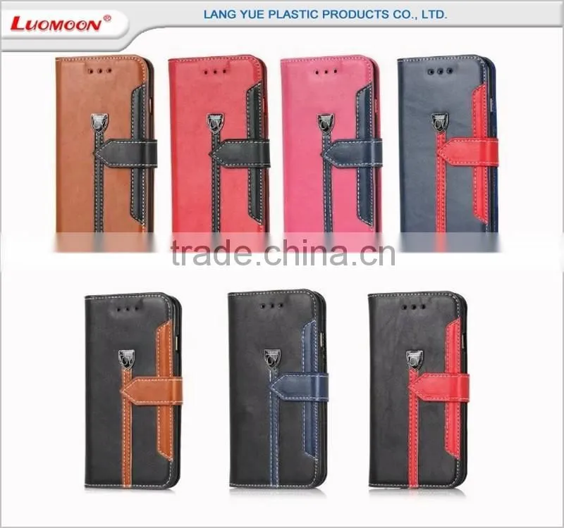business mobile phone leather case for iphone 5 6 7 s plus