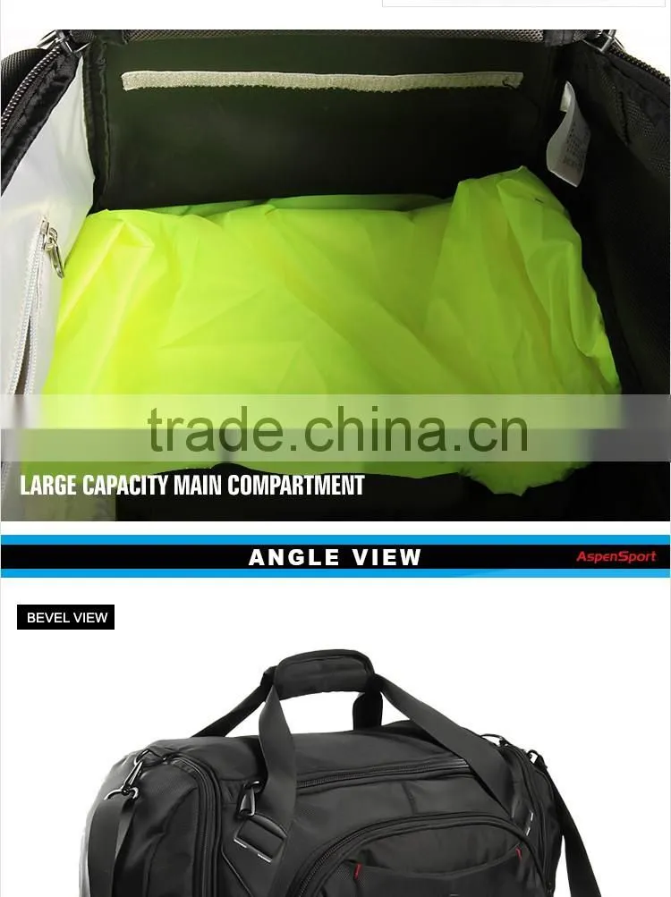polyester folding travel golf shoe bag golf travel bag