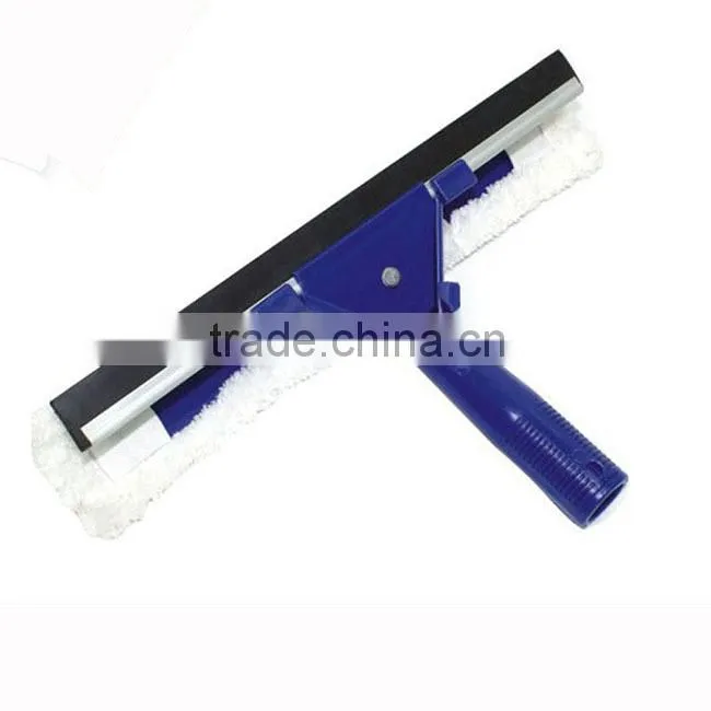 Microfiber pad glass scraper, car squeegee rubber blade