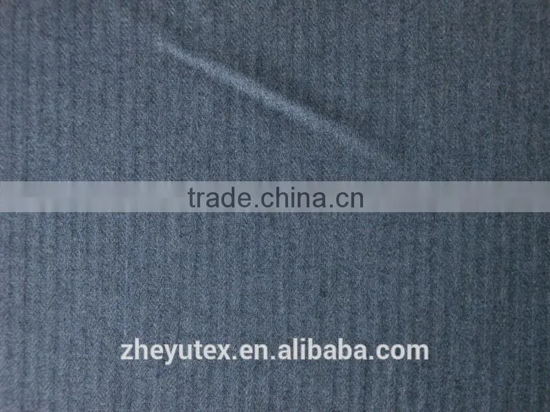 In stock flannel wool fabric with various colors