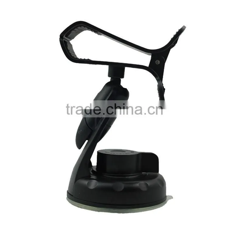 universal car mobile phone holder clipper design with sucker easy mount for all size of moble phone GPS PDA