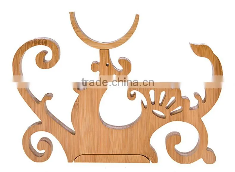 WR020/Folding bamboo wine rack woodwine bottle display rack OEM novelty wine rack manufacturer