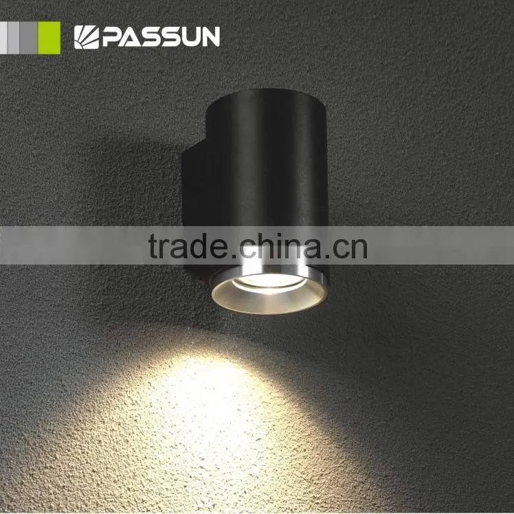 modern up and down surface mounted halogen wall light