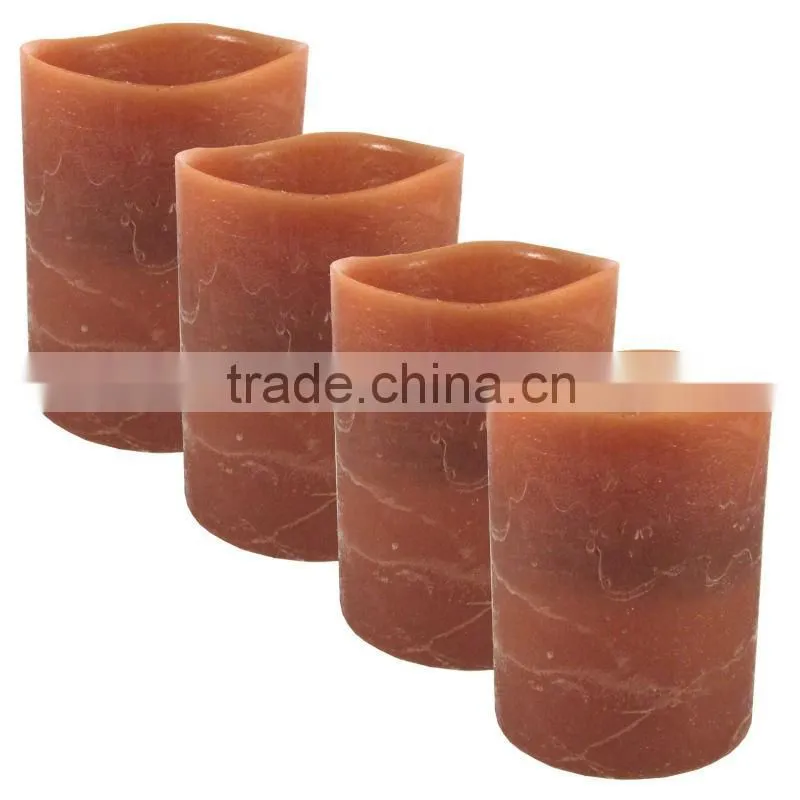 Decorative scented candle battery led candle wholesale with timer