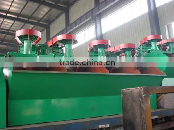Gold mining machinery flotation mineral separator , flotation machine