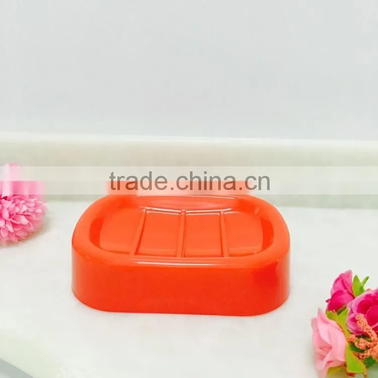 Wholesale yellow plastic soap dish