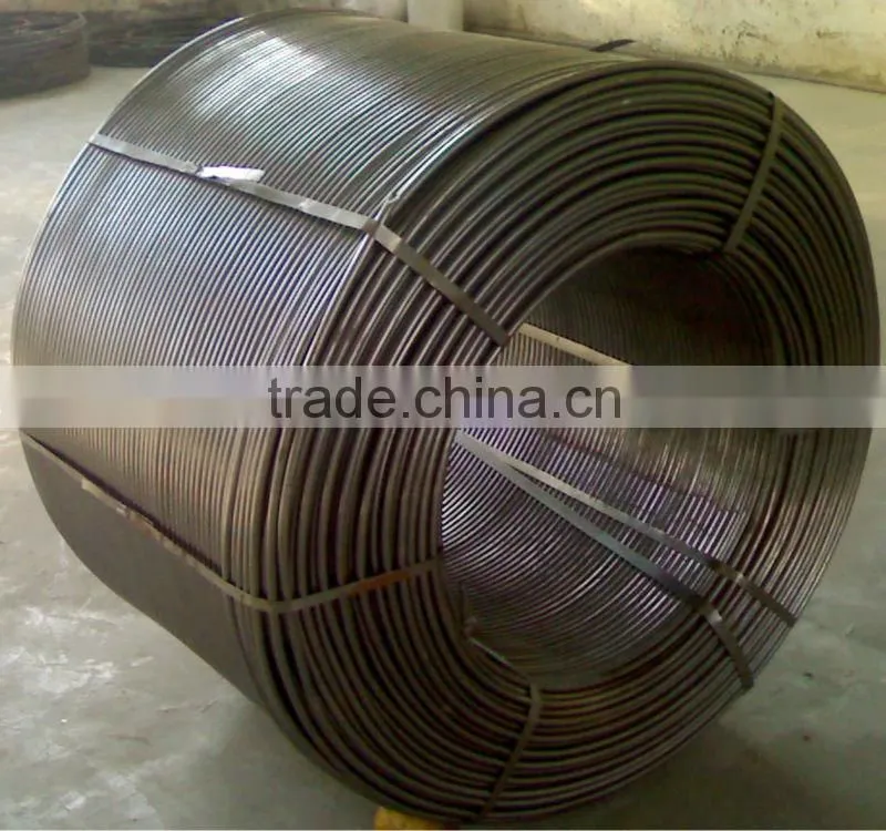 Silicocalcium cored wire