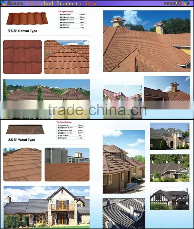 stone coated metal roof