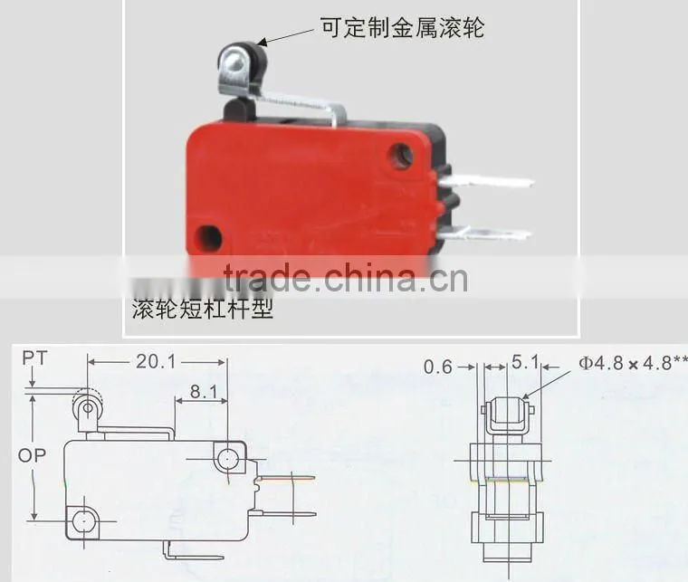 KW3 micro switch